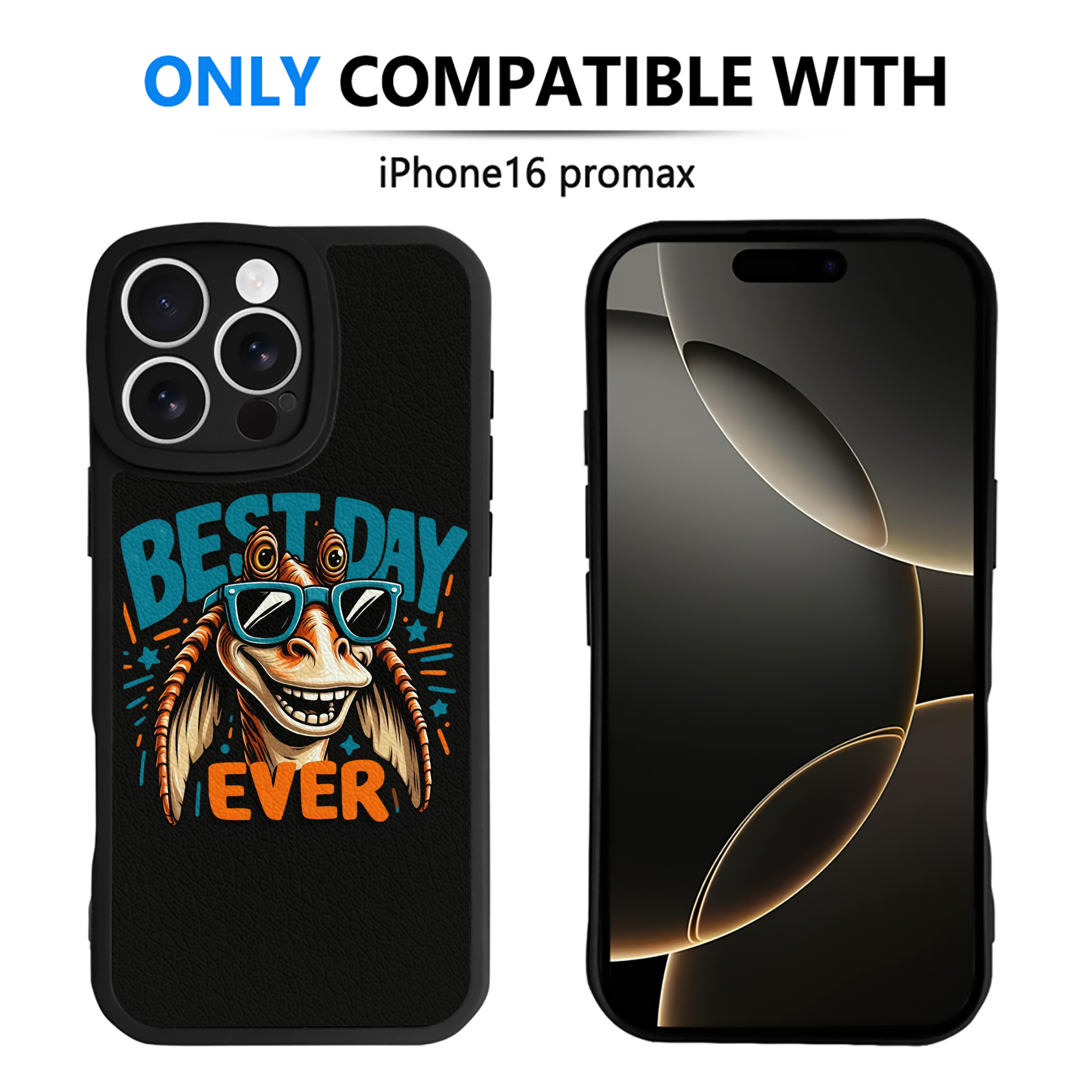 （画像用） スター・ウォーズ Star Wars 【iPhone 16シリーズ対応】シリコンスマホケース（レザー調） 材質：シリコン